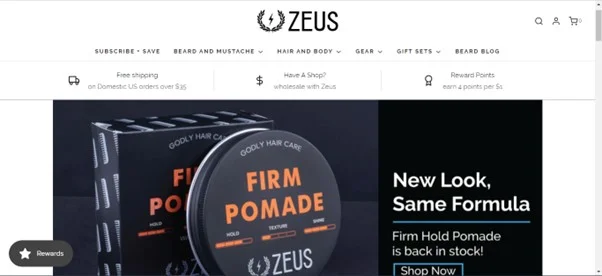 Косметичний бренд Zeus Beard